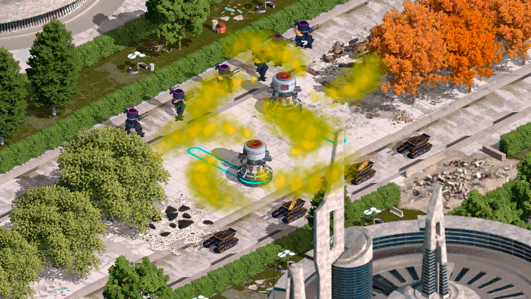 Protect & Defense Sci-Fi Cyber - عکس بازی موبایلی اندروید