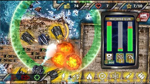 Protect & Defense: Tank Attack - Gameplay image of android game