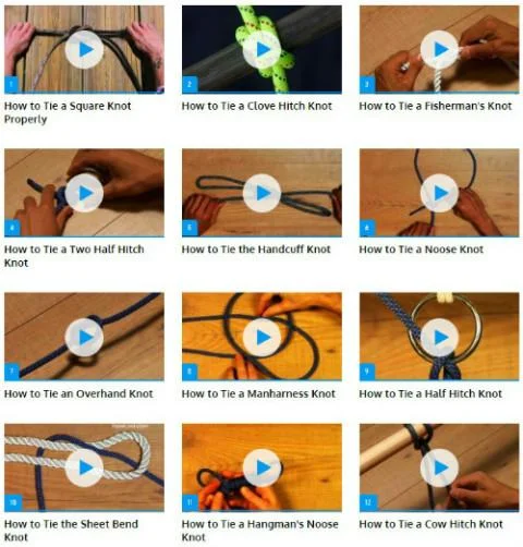 Tie Knots (Guide) - عکس برنامه موبایلی اندروید