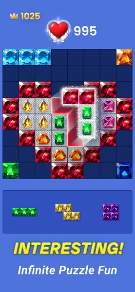 Jewelscape: Block Puzzle Smash - عکس بازی موبایلی اندروید
