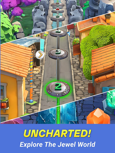 Jewelscape: Block Puzzle Smash - عکس بازی موبایلی اندروید