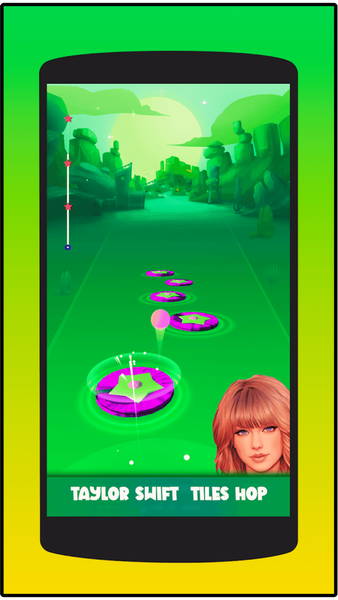 Taylor Swift Dance Tiles Hop - عکس بازی موبایلی اندروید