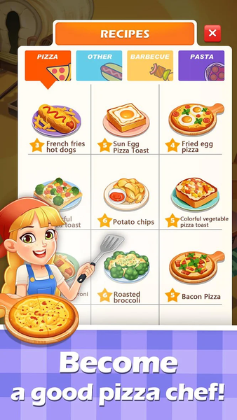 Pizza Master Chef Story - عکس برنامه موبایلی اندروید