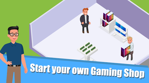 Gaming Shop Tycoon - Idle Game - Gameplay image of android game