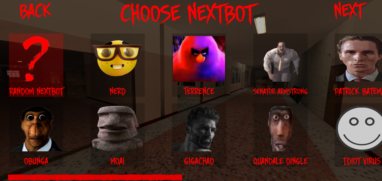 Nextbot chasing - Gameplay image of android game