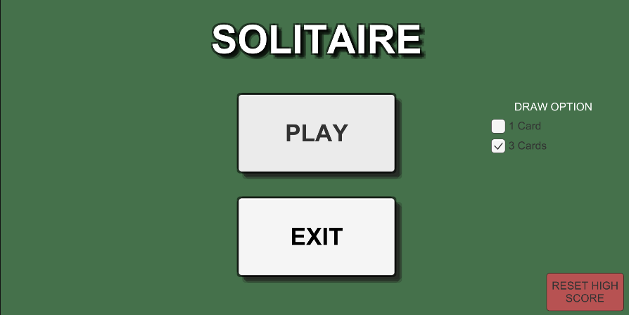 Solitaire - Gameplay image of android game