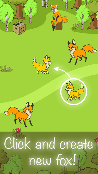 Angry Fox Evolution  - Idle Cu - Gameplay image of android game