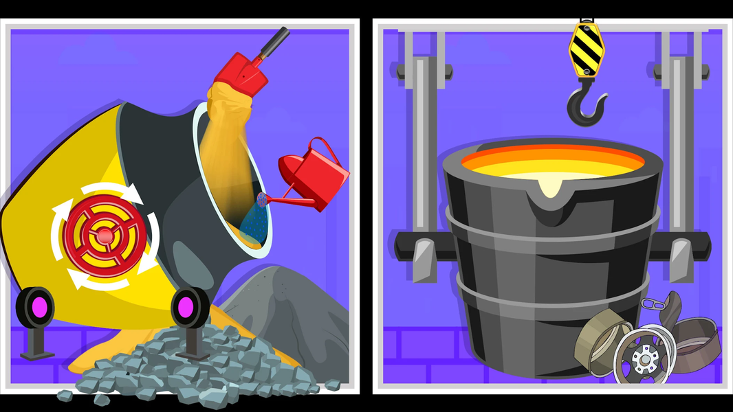 Construction Builder Truck - Gameplay image of android game