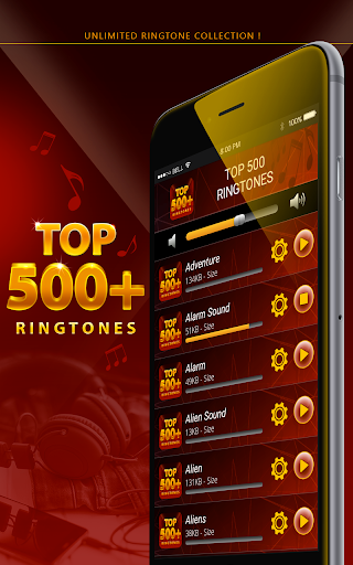 Top 500+ Ringtones - عکس برنامه موبایلی اندروید