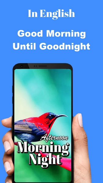 Good Morning to Night Wishes - Image screenshot of android app