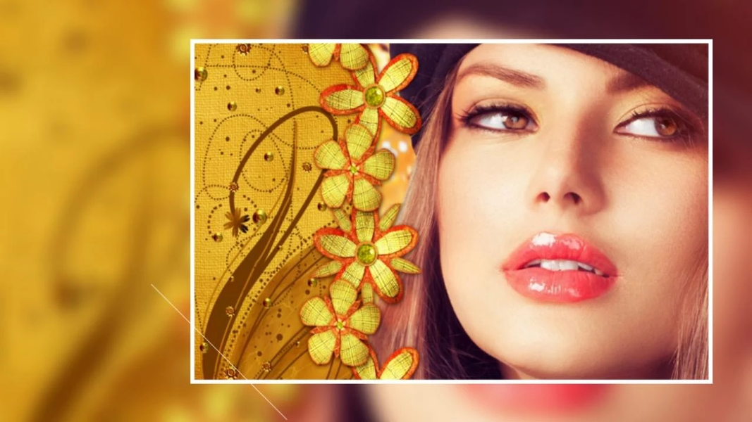 Beautiful Flower Photo Frames - عکس برنامه موبایلی اندروید