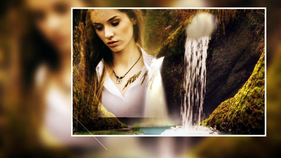 Nice Waterfall Photo Frames - Image screenshot of android app