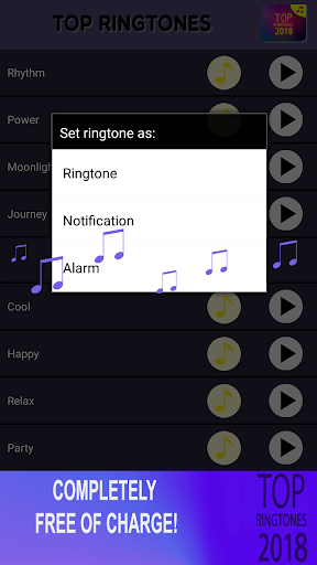 Top Ringtones 2018 - عکس برنامه موبایلی اندروید