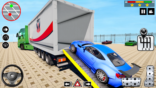 Car Transporter Truck Games 3D - Gameplay image of android game