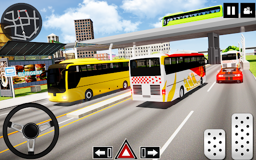 Coach Bus Driving - Bus Games - Gameplay image of android game