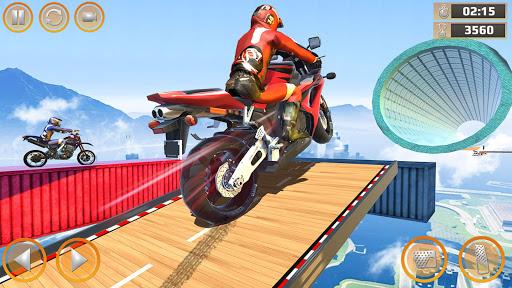 Dirt Bike Stunt - Bike Racing - Gameplay image of android game