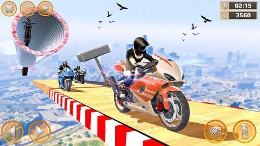 Dirt Bike Stunt - Bike Racing - Gameplay image of android game