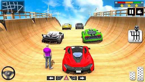 Crazy Car Stunts GT Ramp Games - Gameplay image of android game