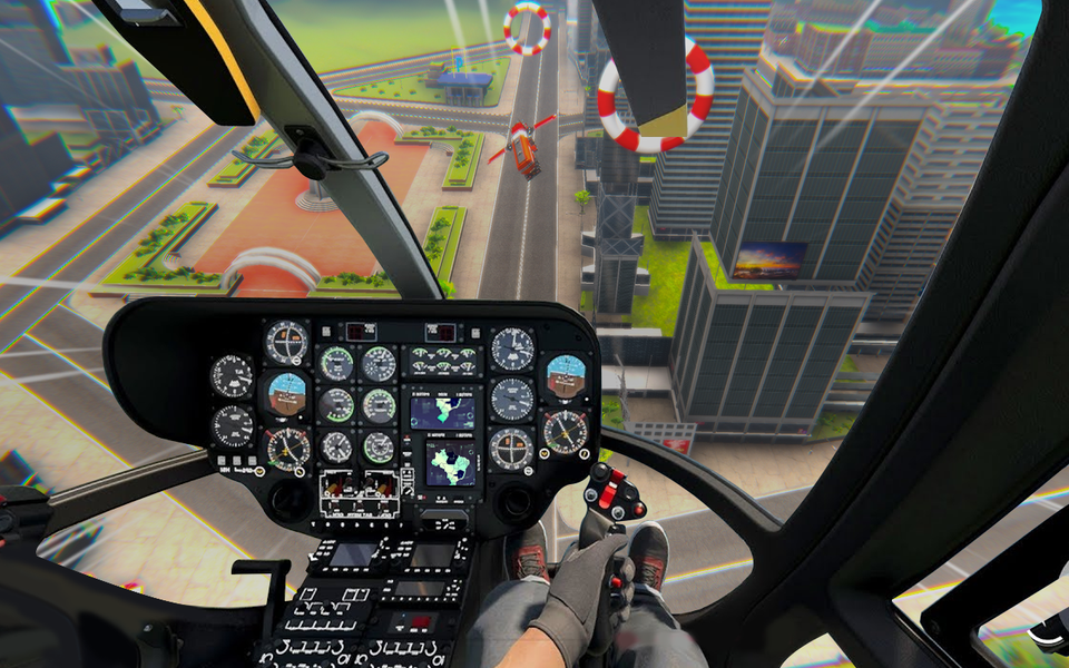 Flying Oil Tanker Truck Games - Image screenshot of android app