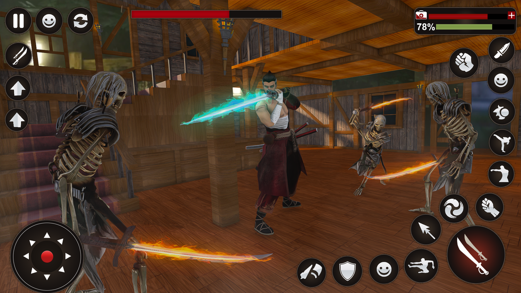 Sword Fighting - Samurai Games - Gameplay image of android game