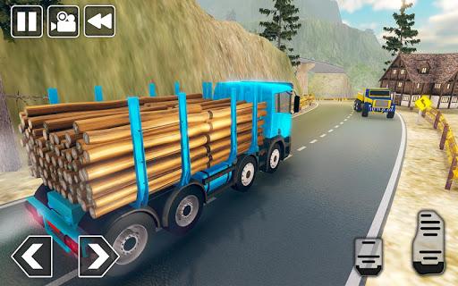 Log Transporter Truck Driving - عکس بازی موبایلی اندروید