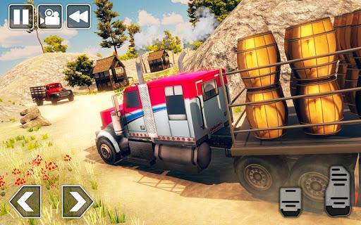 Log Transporter Truck Driving - Gameplay image of android game
