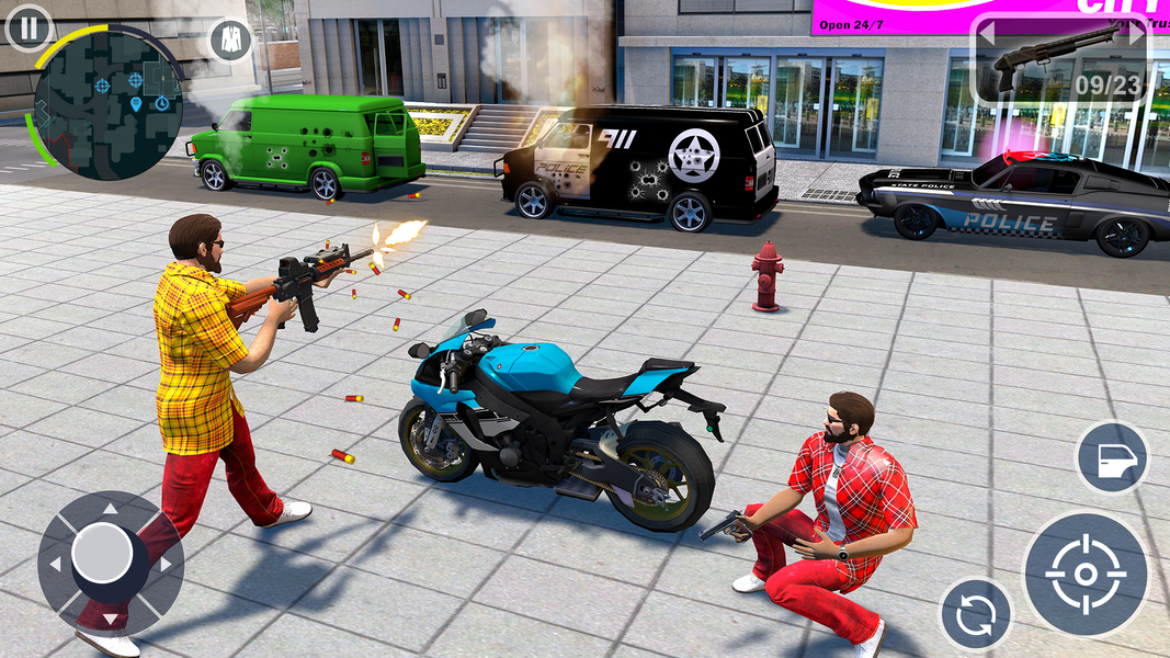 Grand Gangster Vegas Crime Sim - Gameplay image of android game