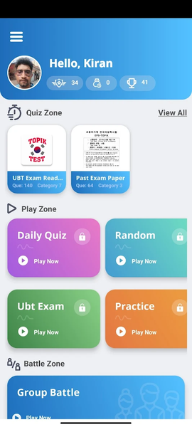 Topik Test Korea ( UBT , PBT ) - عکس برنامه موبایلی اندروید