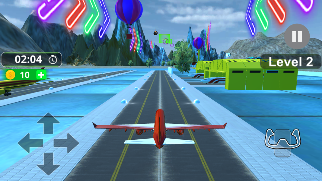 Airplane Game Flying Pilot - عکس بازی موبایلی اندروید