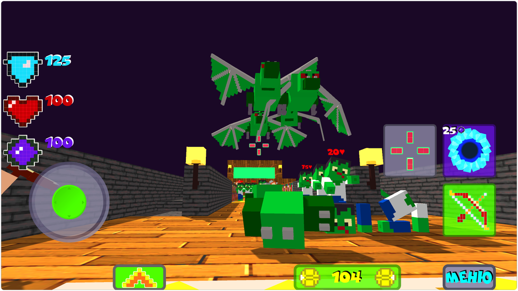 Trap Craft: Zombie Defence - Gameplay image of android game