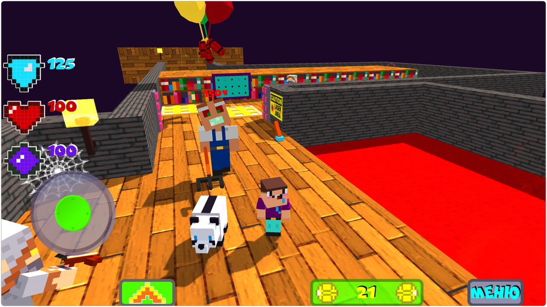 Trap Craft: Zombie Defence - Gameplay image of android game