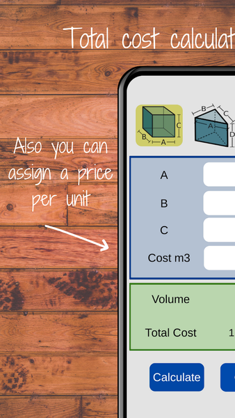 Area square yards Calculator - Image screenshot of android app