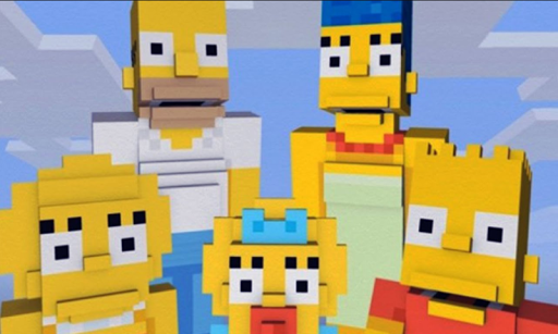 Bart in MCPE - Map Simpsons fo - Image screenshot of android app