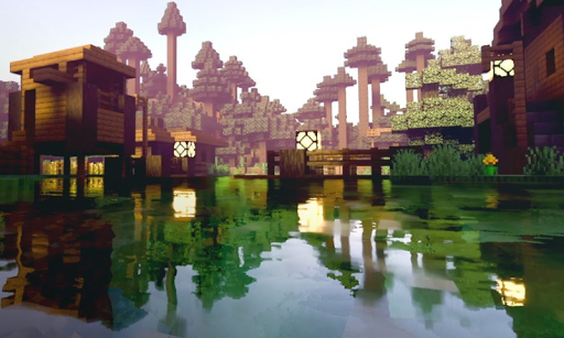 RTX Ray Tracing for Minecraft PE - Gameplay image of android game