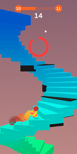 Stack Stair Ball - 3D Ball Bounce - Image screenshot of android app