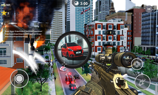 FPS Sniper Shooter ops - Strike Force Gun Game - Gameplay image of android game