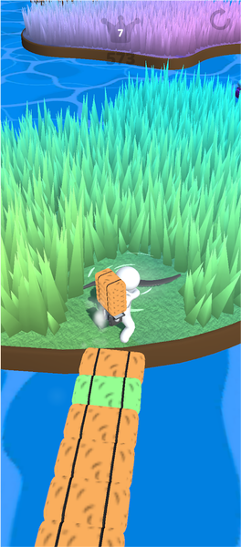 Lawn Bridge - Gameplay image of android game