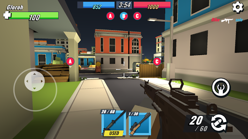 Battle Gun 3D - Pixel Shooter - Gameplay image of android game