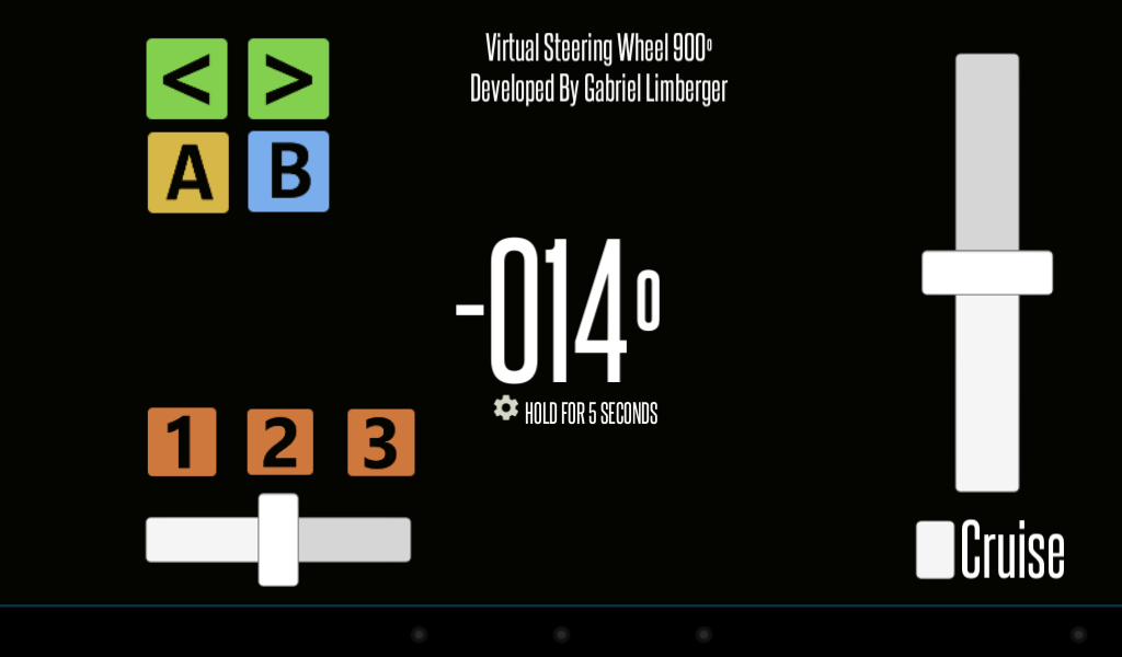 Steering Wheel for Pc 900º - Gameplay image of android game