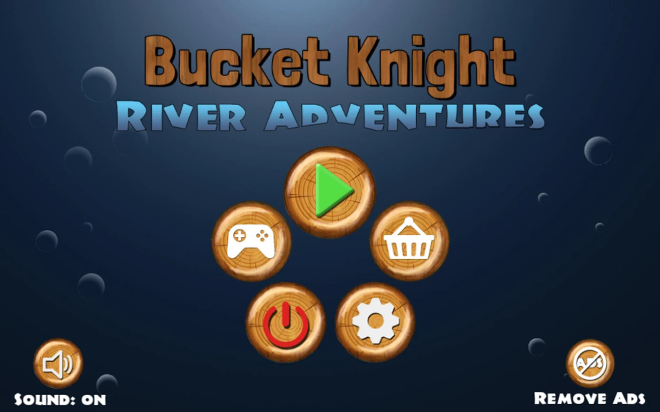 Bucket Knight River Adventures - عکس بازی موبایلی اندروید