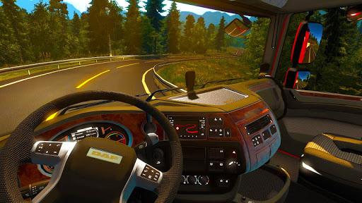 Euro Truck Driving Simulator - عکس بازی موبایلی اندروید