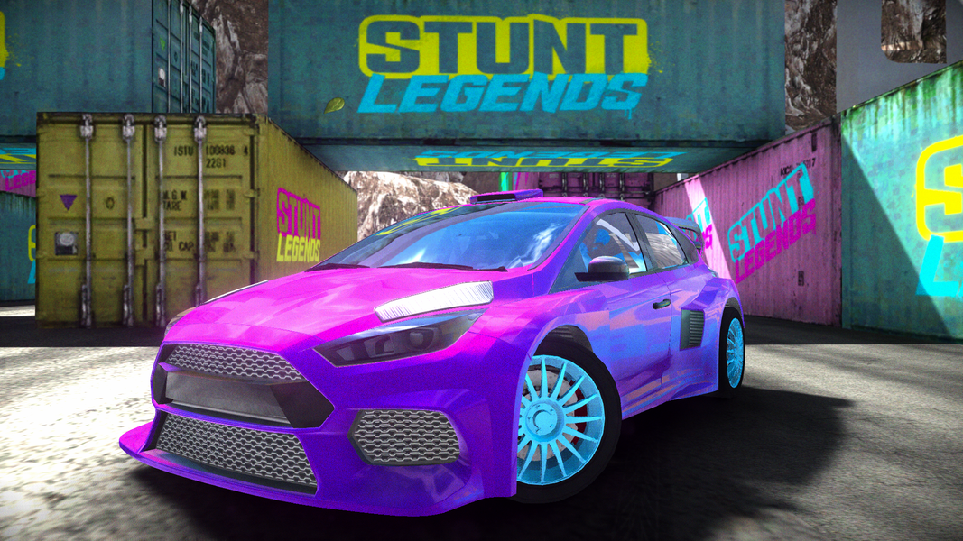 Stunt Legend Real Drift Racing - Gameplay image of android game