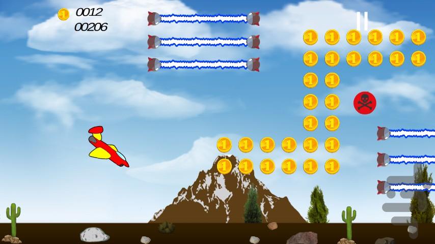 RescuePlane - Gameplay image of android game