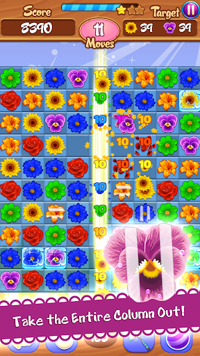 Flower Mania: Blossom Bloom Match ۳ Game - عکس بازی موبایلی اندروید