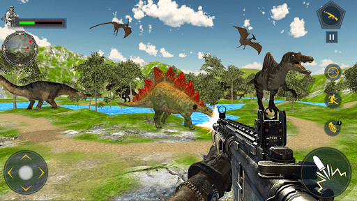 Deadly Shores Dinosaur Hunting 2019: New Sniper 3D - Image screenshot of android app