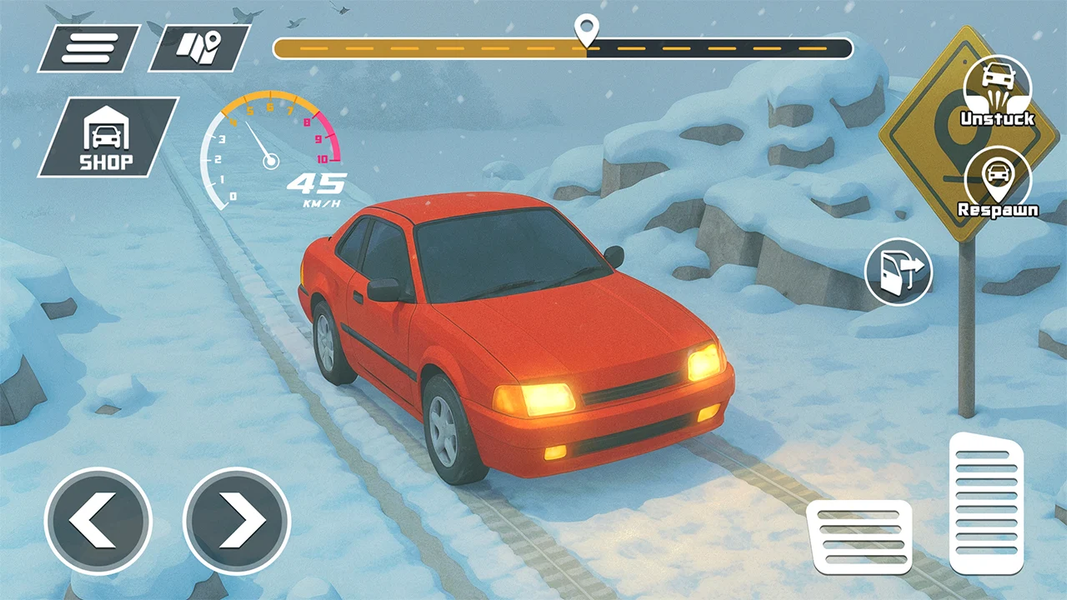 Truck Driver Simulator - عکس بازی موبایلی اندروید