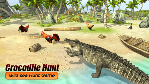 Crocodile Simulator Beach Attack 2019 - عکس بازی موبایلی اندروید