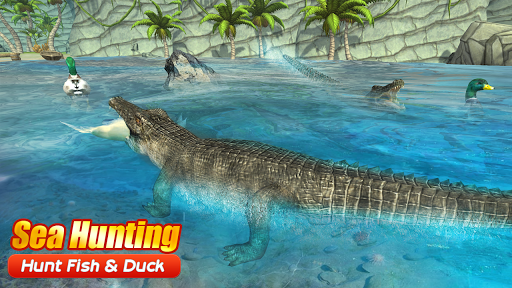 Crocodile Simulator Beach Attack ۲۰۱۹ - عکس بازی موبایلی اندروید