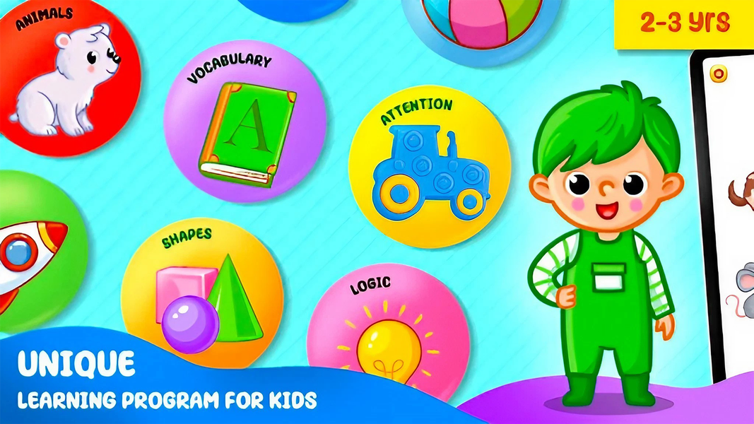 Games For Kids Toddlers 3-5 - Image screenshot of android app