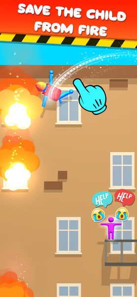 Sticky Man - Gameplay image of android game